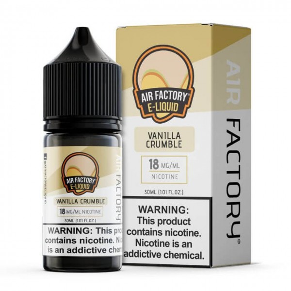 Air Factory Salt - Vanilla Crumble 30mL
