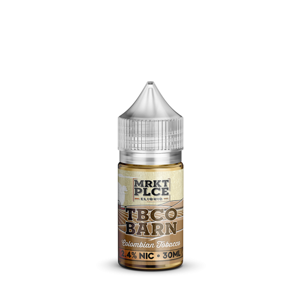 MRKT PLCE TBCO Barn Salt - Colombian Tobacco 30mL