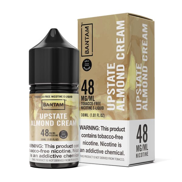 Bantam Synthetic Salt - Upstate Almond Cream 30mL Bantam Synthetic Salt - Upstate Almond Cream 30mL
