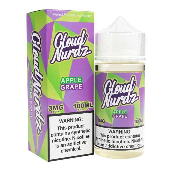 Cloud Nurdz Synthetic - Grape Apple 100mL Cloud Nurdz Synthetic - Grape Apple 100mL