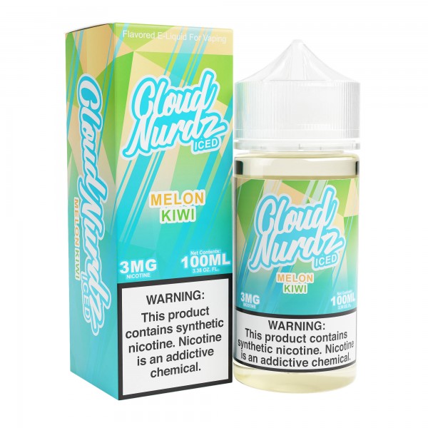 Cloud Nurdz Synthetic - Kiwi Melon ICED 100mL