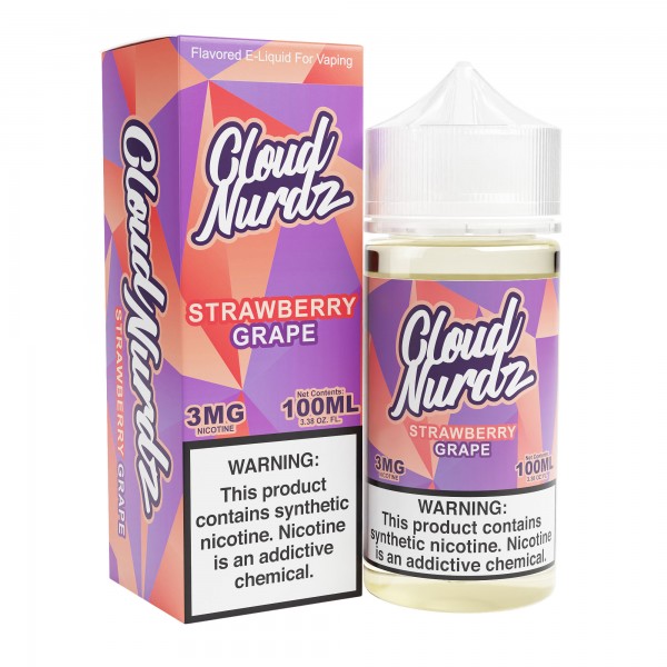 Cloud Nurdz Synthetic - Grape Strawberry 100mL