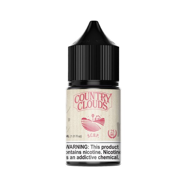 Country Clouds Salt - Strawberry Corn Bread Puddin' 30mL Country Clouds Salt - Strawberry Corn Bread Puddin' 30mL