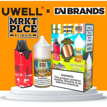 MRKT PLCE Salt x Uwell V6 - E-Liquid + Device Bundle