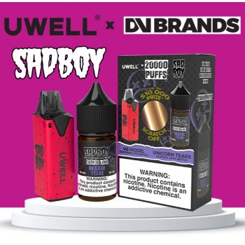 Sadboy Salt x Uwell V6 - E-Liquid + Device Bundle