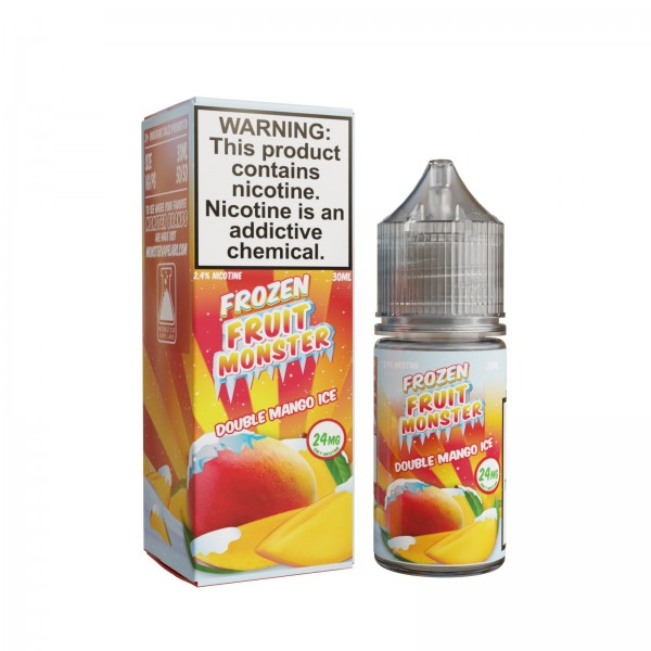 Frozen Fruit MONSTER Synthetic Salt - Double Mango ICE 30mL Frozen Fruit MONSTER Synthetic Salt - Double Mango ICE 30mL