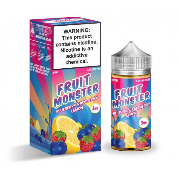 Fruit MONSTER Synthetic - Blueberry Raspberry Lemon 100mL Fruit MONSTER Synthetic - Blueberry Raspberry Lemon 100mL