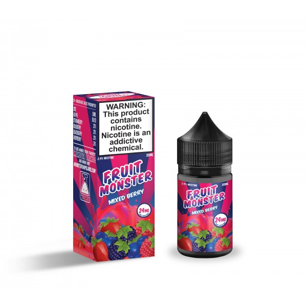 Fruit MONSTER Synthetic Salt - Mixed Berry 30mL Fruit MONSTER Synthetic Salt - Mixed Berry 30mL
