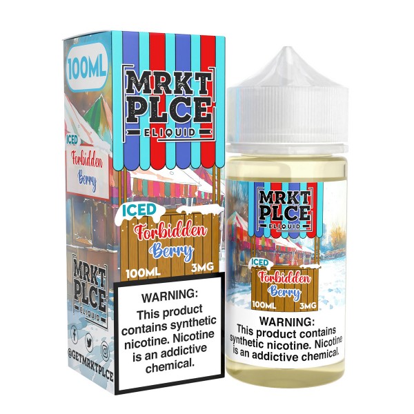MRKT PLCE - Forbidden Berry Iced 100mL MRKT PLCE - Forbidden Berry Iced 100mL