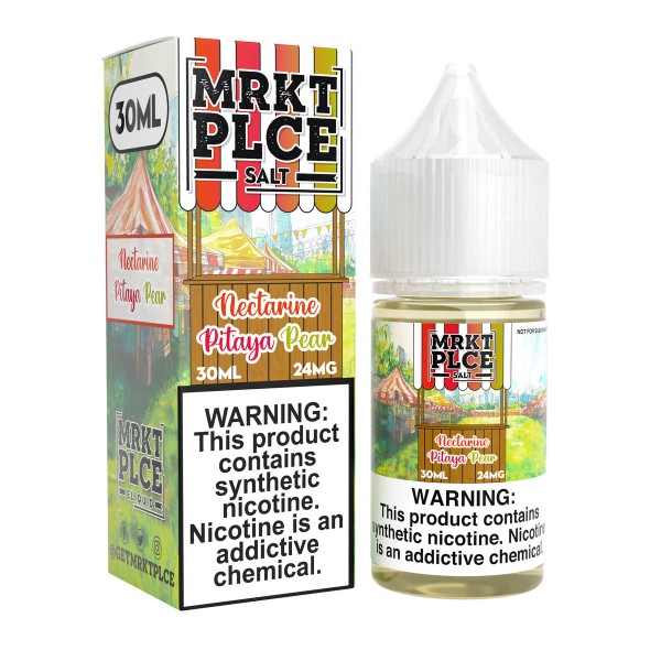 MRKT PLCE Salt - Nectarine Pitaya Pear 30mL