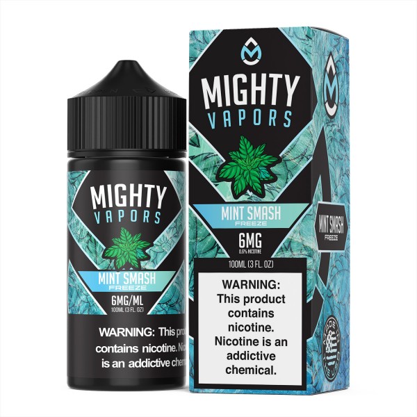 Mighty Vapors - Mint Smash Freeze 100mL Mighty Vapors - Mint Smash Freeze 100mL