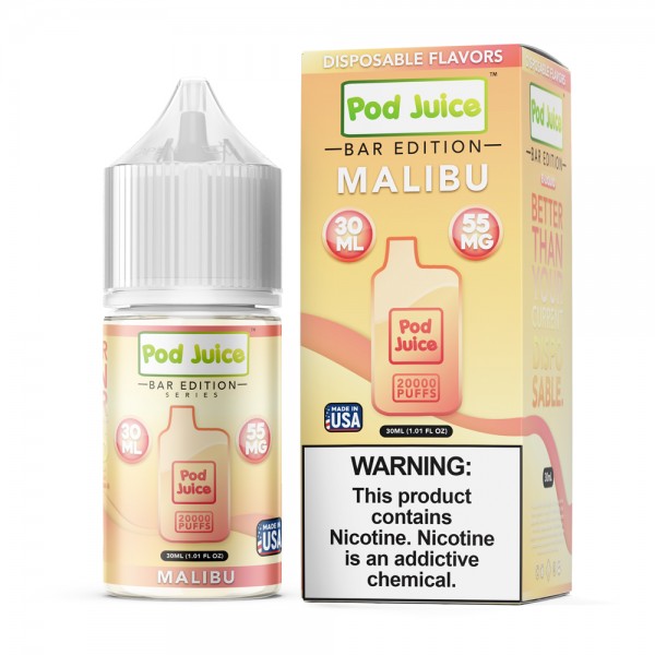 Pod Juice Bar Edition Synthetic Salt - Malibu 30mL