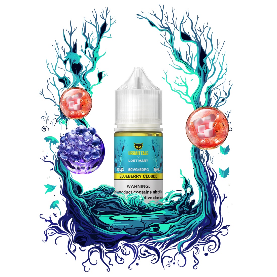 does a juul come with a charger Urban Tale Blueberry Cloud Nic Salts - X Lost Mary 30ML | Buy Urban Tale X Lost  Mary Nic Salts