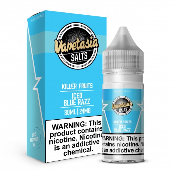 Vapetasia Salt - Iced Blue Razz 30mL