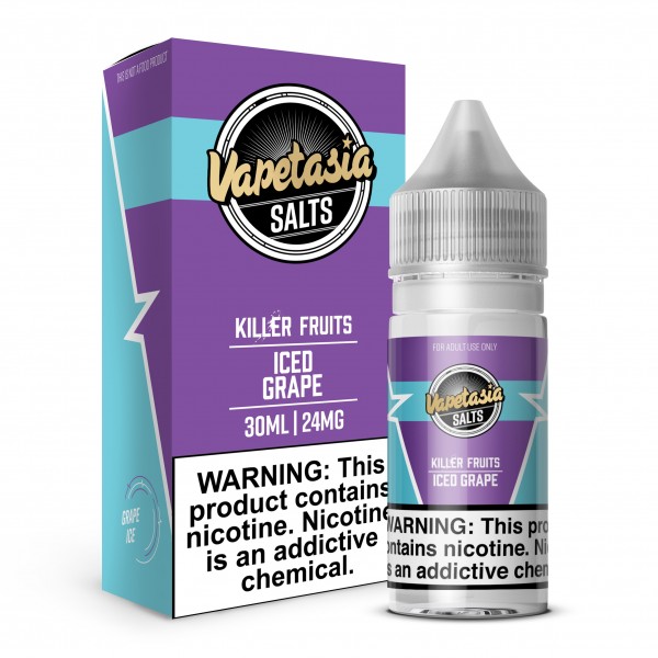 Vapetasia Salt - Iced Grape 30mL