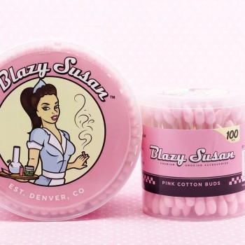 Blazy Susan Pink Cotton Buds 100ct