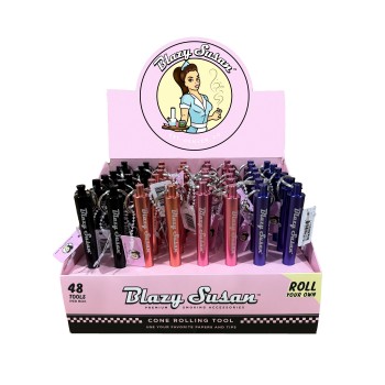 Blazy Susan Cone Rolling Tool Display 48CT