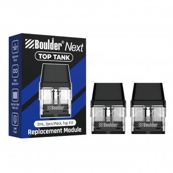 Boulder Next Replacement Tank Pods 2pk