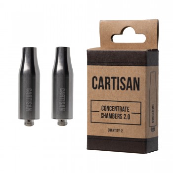 CARTISAN Concentrate Chambers 2.0 Bullet Wax Atomizer 2pk