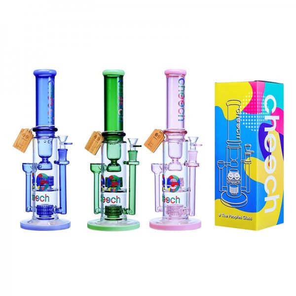 Cheech Glass Big Tire Recycler Water Pipe