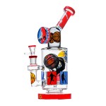 Cheech Glass 12" Dunked-Out Drip Water Pipe