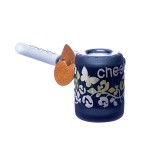 Cheech Glass 5.5" Floral Butterfly Hand Pipe