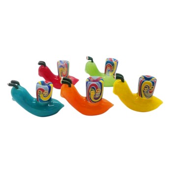 Cheech Glass Snail in the Coffin Hand Pipe