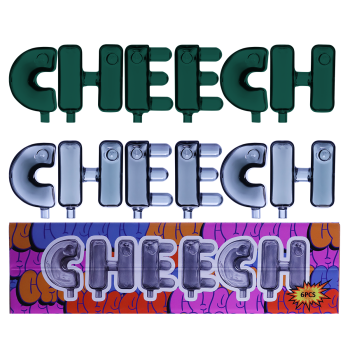 Cheech Glass - CH-PIPE-326 6CT