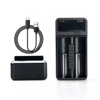 EFEST LUC V2 LCD Charger Type-C