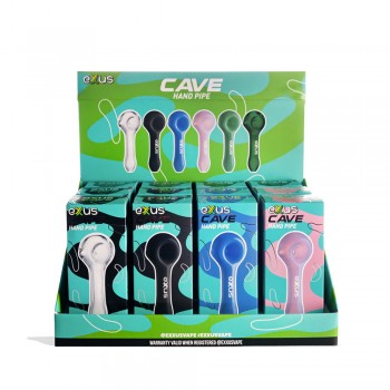Exxus Cave Hand Pipe Display Box 12CT