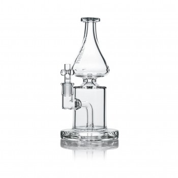 GRAV Helix Straight Base w/ Fixed Downstem Water Pipe