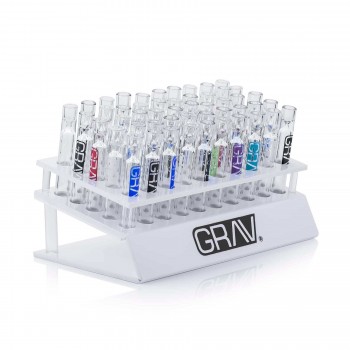 GRAV 12mm 3" Tasters Display 50ct - White