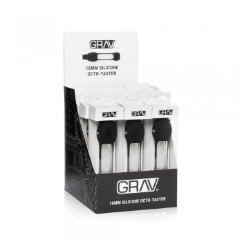 GRAV 16mm Silicone Octo-Taster POP Display Box 15CT