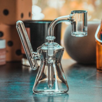 GRAV Hourglass Pocket Bubbler Rig