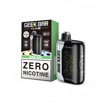 Geek Bar Pulse X Disposable 0% NICOTINE FREE - Miami Mint