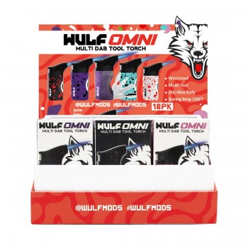 Wulf Omni Dab Tool Torch Display Box 18CT Wulf Omni Dab Tool Torch Display Box 18CT