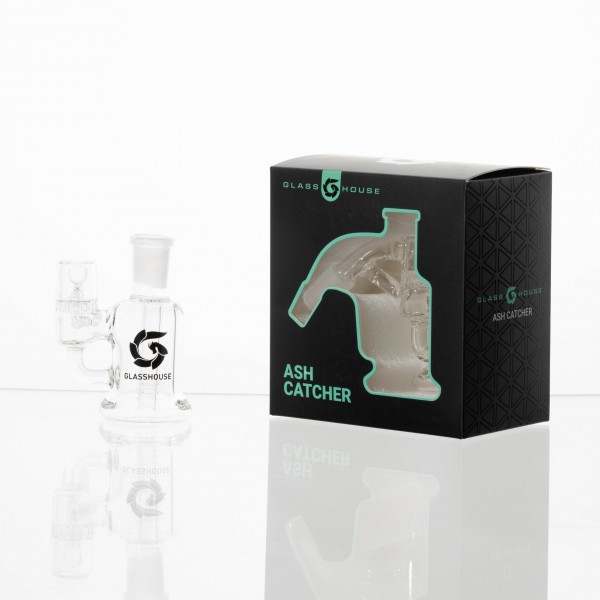 Glass House Sidecar 45° Ash Catcher 14mm