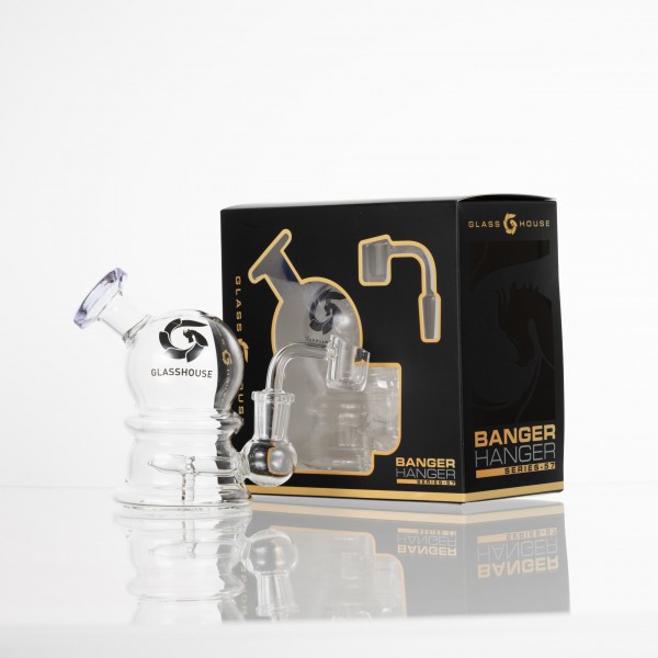 Glass House Globe Stand Banger Hanger Rig