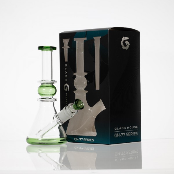 Glass House 8.5" Orb Beaker Water Pipe