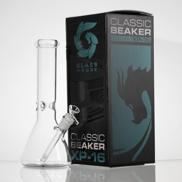 Glass House 12" Classic Beaker 5mm Water Pipe
