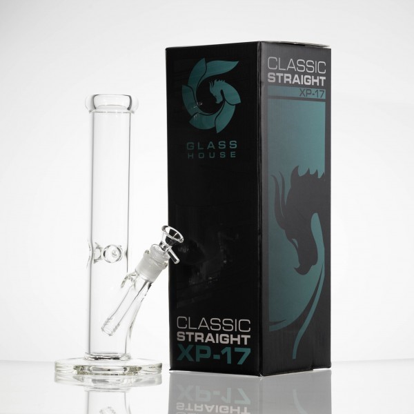 Glass House 12" Classic Straight 5mm Water Pipe
