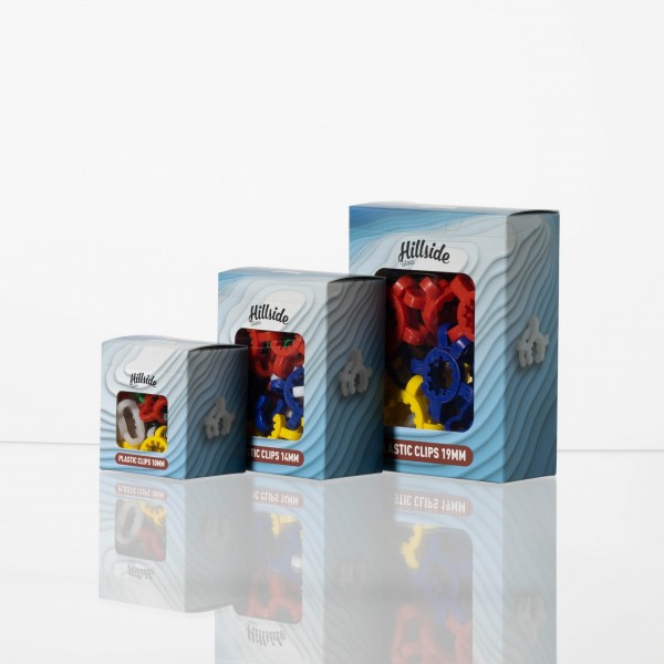 Hillside Glass K-Clips Box 24CT