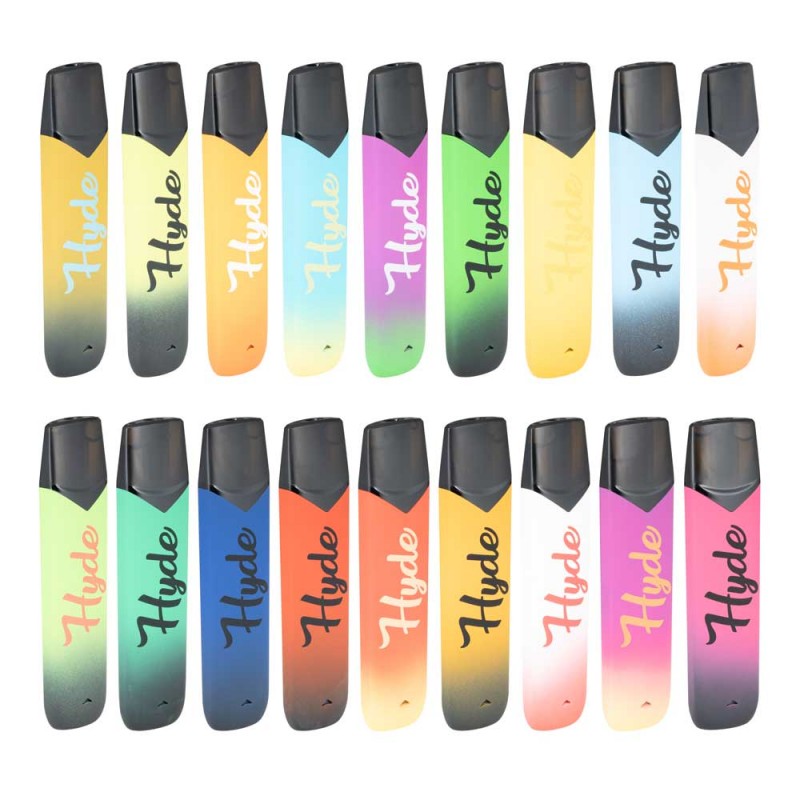 Hyde Color Edition PLUS (1500 Puffs) Adjustable Airflow Singles 50mg,  disposable, puff bar posh plus pop