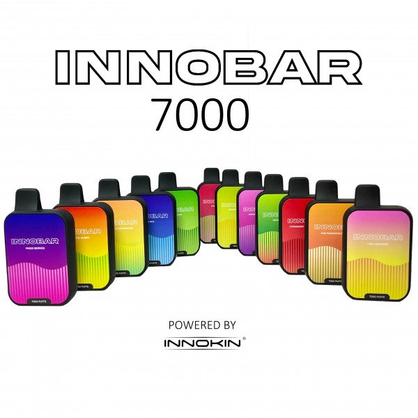 Innokin INNOBAR 7000 Disposable 5% (Display Box of 5) (Master Case of 200)