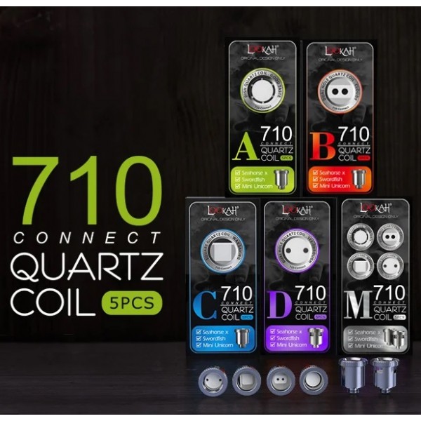 Lookah 710 Connect Quartz Coils 5pk