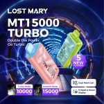 Lost Mary MT15000 Turbo Disposable 5% (Display Box of 5) (Master Case of 200)