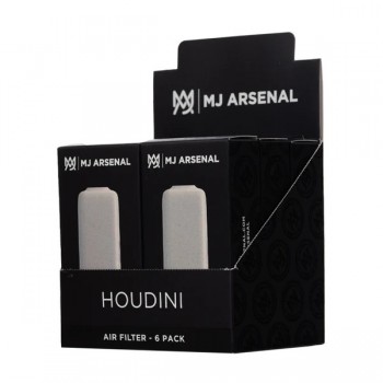 MJ Arsenal Houdini Smoke Filter Display Box 6CT