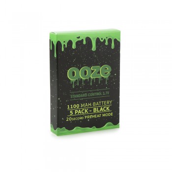 OOZE Standard 5pk 1100mAh Batteries OOZE Standard 5pk 1100mAh Batteries
