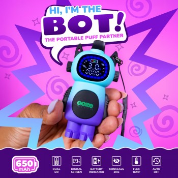 OOZE Bot Character Vape Cartridge Battery