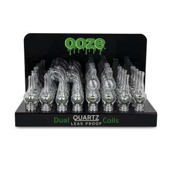 OOZE Globe and Dual Quartz Coils Display - 32 Count OOZE Globe and Dual Quartz Coils Display - 32 Count